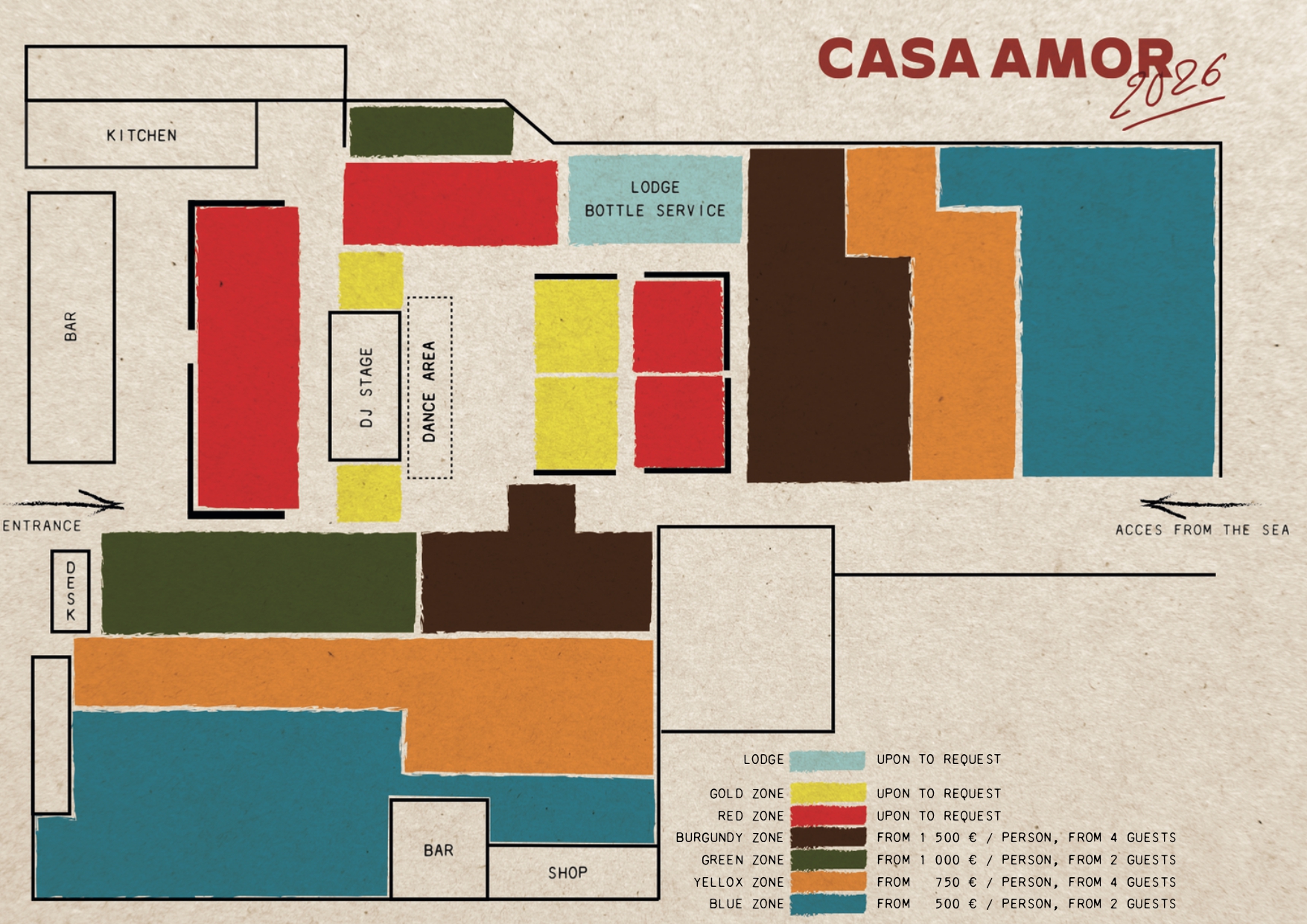 Casa Amor Floorplan Francis Mercier